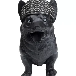 Deko & Geschenkartikel|KARE Design Deko Figur Royal Standing Corgi Schwarz