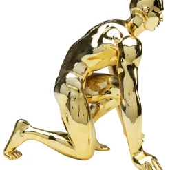 Deko & Geschenkartikel|KARE Design Deko Figur Runner Gold 25Cm