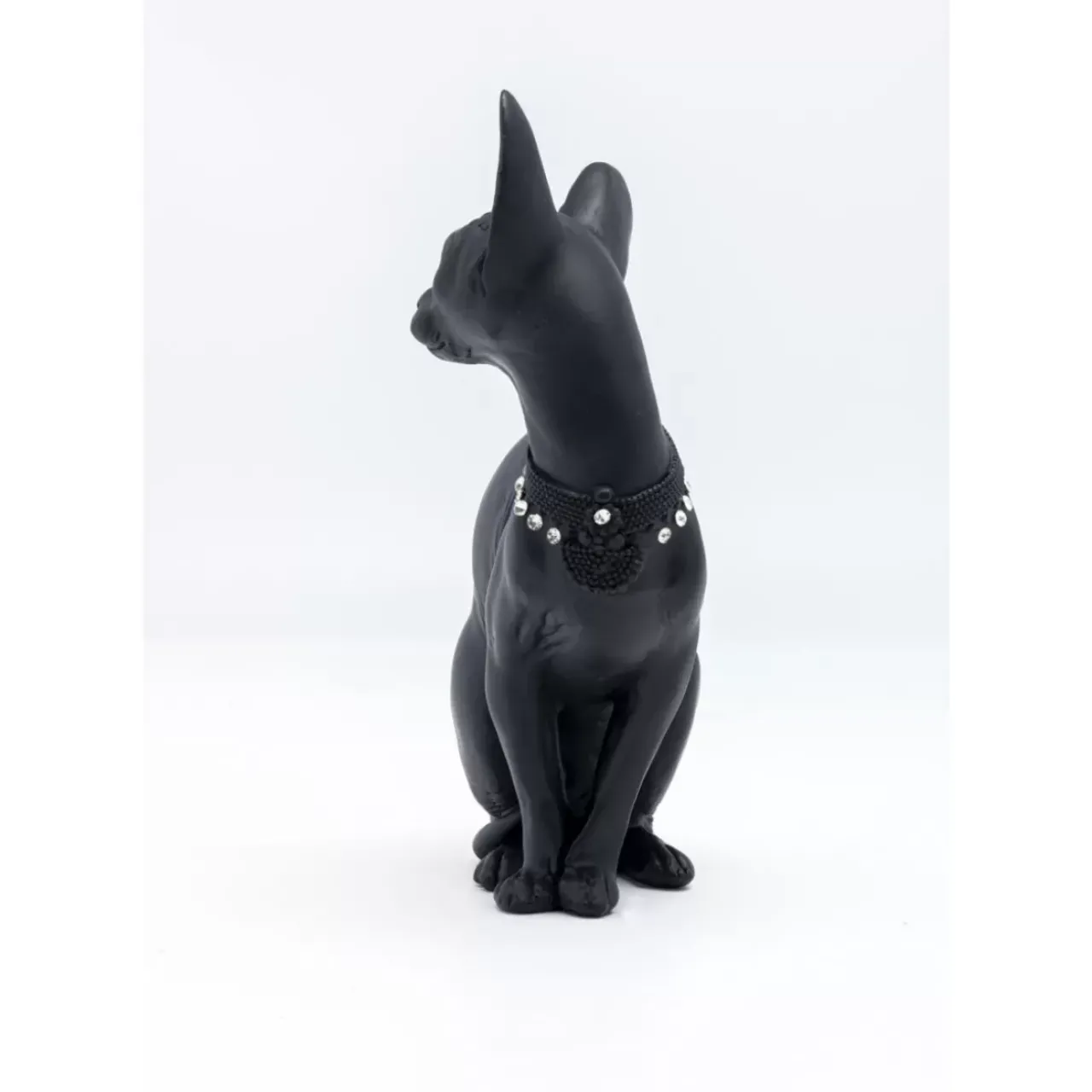 Deko & Geschenkartikel|KARE Design Deko Figur Sitting Cat Audrey Schwarz 27Cm