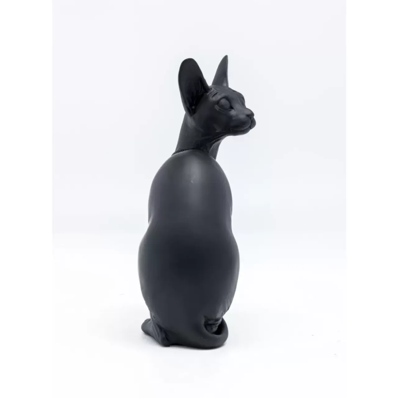 Deko & Geschenkartikel|KARE Design Deko Figur Sitting Cat Audrey Schwarz 27Cm