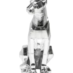 Deko & Geschenkartikel|KARE Design Deko Figur Sitting Cat Rivet Chrome
