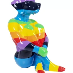 Deko & Geschenkartikel|KARE Design Deko Figur Sitting Dog Rainbow 173