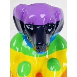 Deko & Geschenkartikel|KARE Design Deko Figur Sitting Dog Rainbow 80