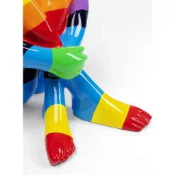 Deko & Geschenkartikel|KARE Design Deko Figur Sitting Dog Rainbow 80