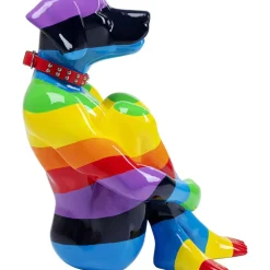 Deko & Geschenkartikel|KARE Design Deko Figur Sitting Dog Rainbow 80