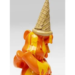 Deko & Geschenkartikel|KARE Design Deko Figur Sitting Gelato Bear Orange 37Cm