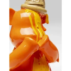 Deko & Geschenkartikel|KARE Design Deko Figur Sitting Gelato Bear Orange 37Cm