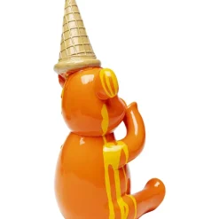 Deko & Geschenkartikel|KARE Design Deko Figur Sitting Gelato Bear Orange 37Cm