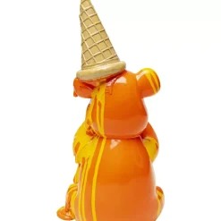 Deko & Geschenkartikel|KARE Design Deko Figur Sitting Gelato Bear Orange 37Cm