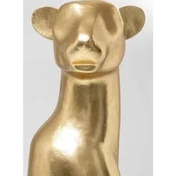 Deko & Geschenkartikel|KARE Design Deko Figur Sitting Leopard Gold 150Cm