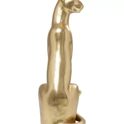 Deko & Geschenkartikel|KARE Design Deko Figur Sitting Leopard Gold 150Cm