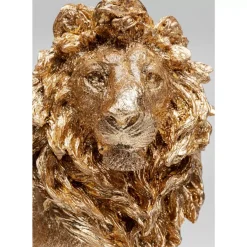 Deko & Geschenkartikel|KARE Design Deko Figur Sitting Lion Gold 42Cm