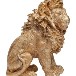 Deko & Geschenkartikel|KARE Design Deko Figur Sitting Lion Gold 42Cm