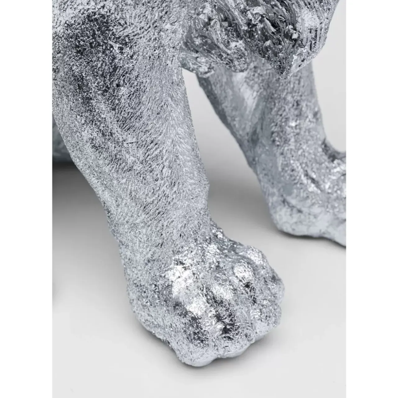 Deko & Geschenkartikel|KARE Design Deko Figur Sitting Lion Silber 42Cm