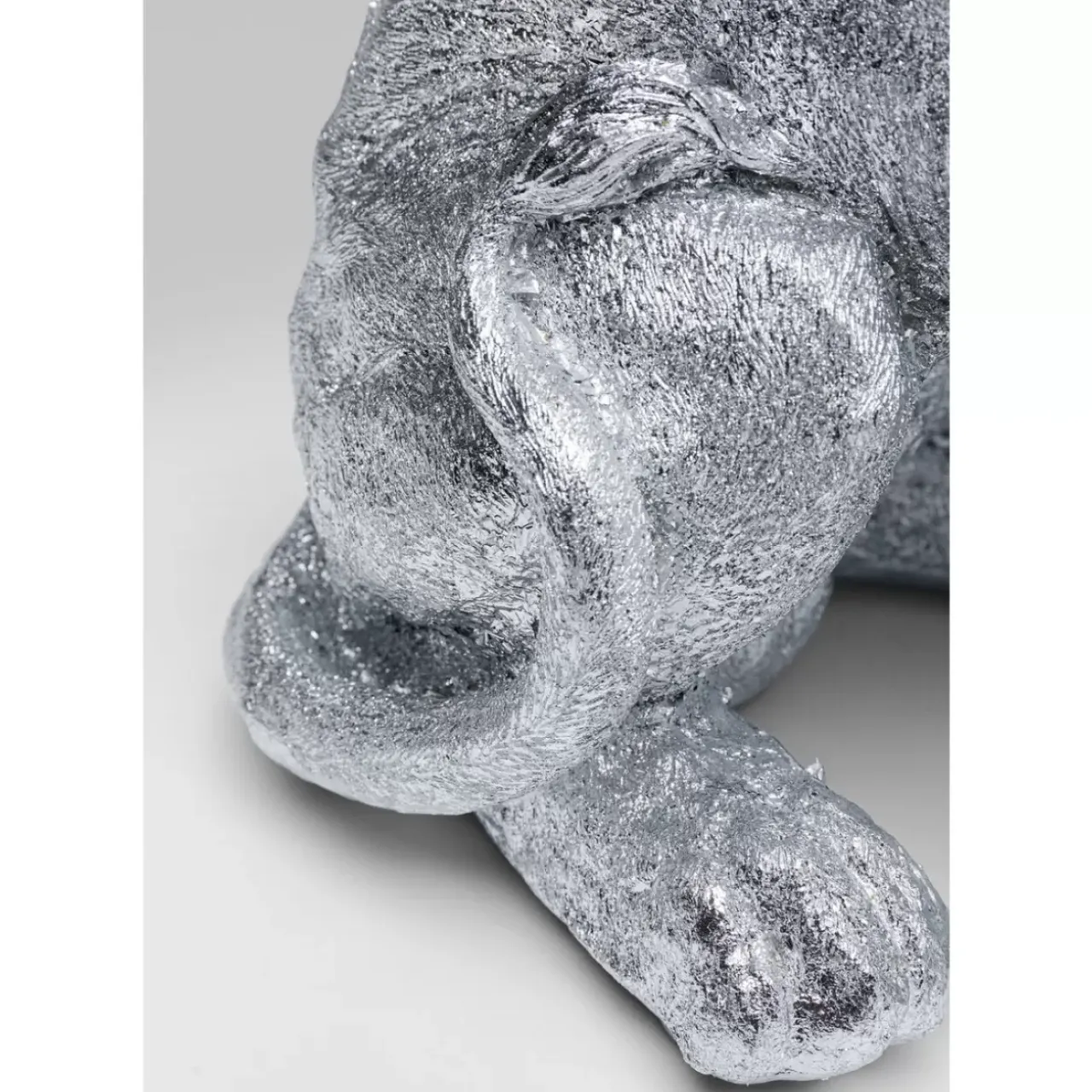Deko & Geschenkartikel|KARE Design Deko Figur Sitting Lion Silber 42Cm