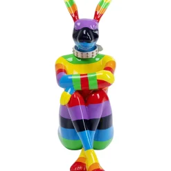 Deko & Geschenkartikel|KARE Design Deko Figur Sitting Rabbit Rainbow 80