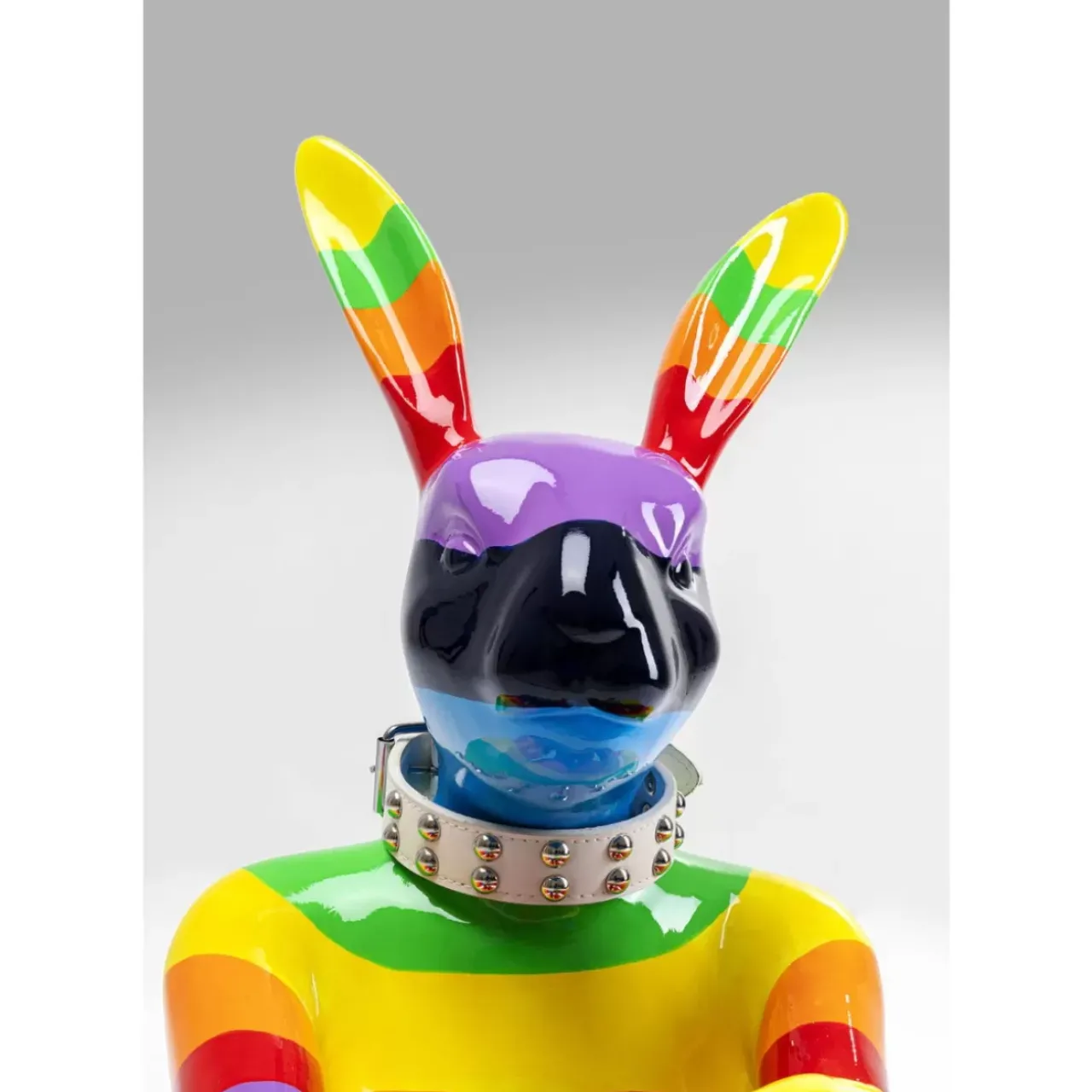 Deko & Geschenkartikel|KARE Design Deko Figur Sitting Rabbit Rainbow 80
