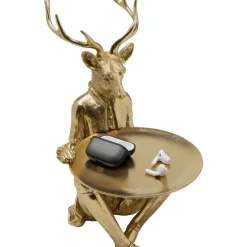 Deko & Geschenkartikel|KARE Design Deko Figur Sitting Waiter Deer 33Cm
