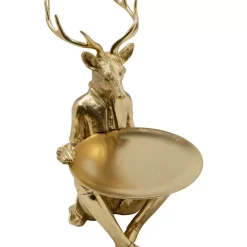 Deko & Geschenkartikel|KARE Design Deko Figur Sitting Waiter Deer 33Cm