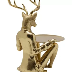 Deko & Geschenkartikel|KARE Design Deko Figur Sitting Waiter Deer 33Cm