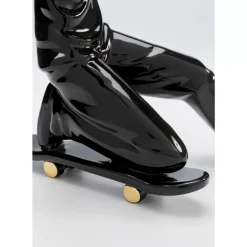 Deko & Geschenkartikel|KARE Design Deko Figur Skating Astronaut Schwarz 21Cm