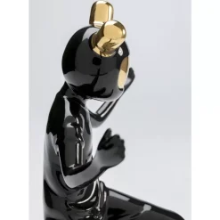 Deko & Geschenkartikel|KARE Design Deko Figur Skating Astronaut Schwarz 21Cm
