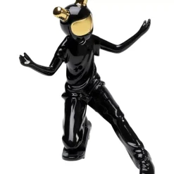 Deko & Geschenkartikel|KARE Design Deko Figur Skating Astronaut Schwarz 21Cm