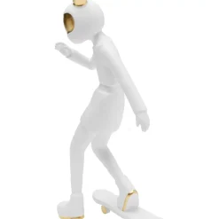Deko & Geschenkartikel|KARE Design Deko Figur Skating Astronaut Weis 33Cm