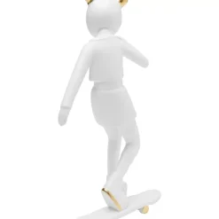 Deko & Geschenkartikel|KARE Design Deko Figur Skating Astronaut Weis 33Cm
