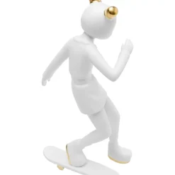 Deko & Geschenkartikel|KARE Design Deko Figur Skating Astronaut Weis 33Cm