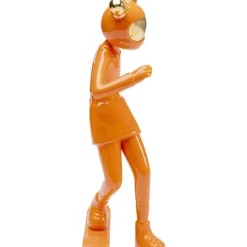Deko & Geschenkartikel|KARE Design Deko Figur Skating Astronaut Orange 33Cm