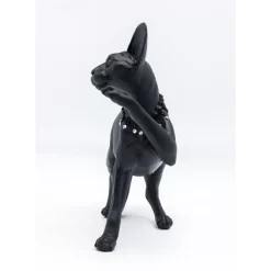 Deko & Geschenkartikel|KARE Design Deko Figur Standing Cat Audrey Schwarz 29Cm