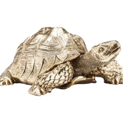 Deko & Geschenkartikel|KARE Design Deko Figur Turtle Gold Klein