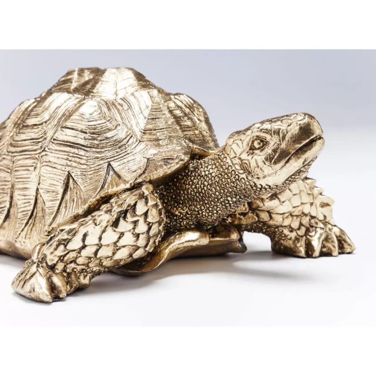 Deko & Geschenkartikel|KARE Design Deko Figur Turtle Gold Klein