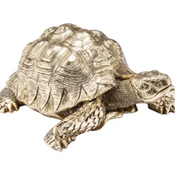 Deko & Geschenkartikel|KARE Design Deko Figur Turtle Gold Klein