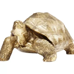 Deko & Geschenkartikel|KARE Design Deko Figur Turtle Gold Medium