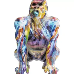 Deko & Geschenkartikel|KARE Design Deko Figur Watching Gorilla Bunt