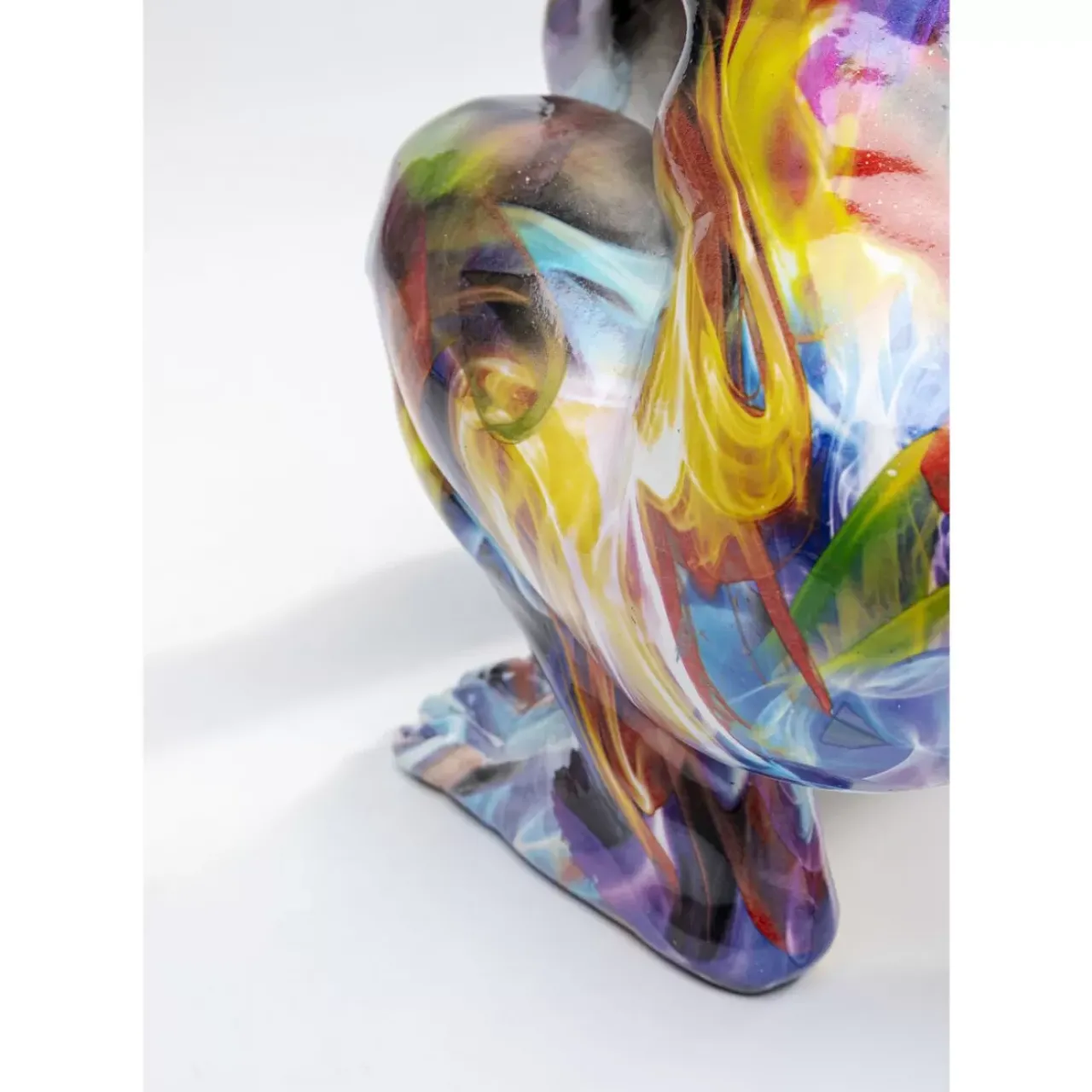 Deko & Geschenkartikel|KARE Design Deko Figur Watching Gorilla Bunt