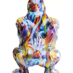 Deko & Geschenkartikel|KARE Design Deko Figur Watching Gorilla Bunt