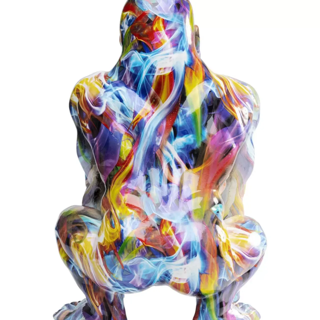 Deko & Geschenkartikel|KARE Design Deko Figur Watching Gorilla Bunt