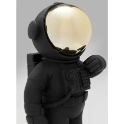 Deko & Geschenkartikel|KARE Design Deko Figur Welcome Astronaut Schwarz 27Cm