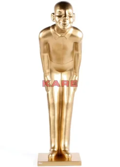 Deko & Geschenkartikel|KARE Design Deko Figur Welcome Guests Gold Xl