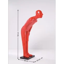 Deko & Geschenkartikel|KARE Design Deko Figur Welcome Guests Red Xl