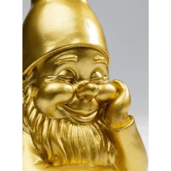Deko & Geschenkartikel|KARE Design Deko Figur Zwerg Gold 21Cm