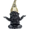 Deko & Geschenkartikel|KARE Design Deko Figur Zwerg Meditation Schwarz Gold 19