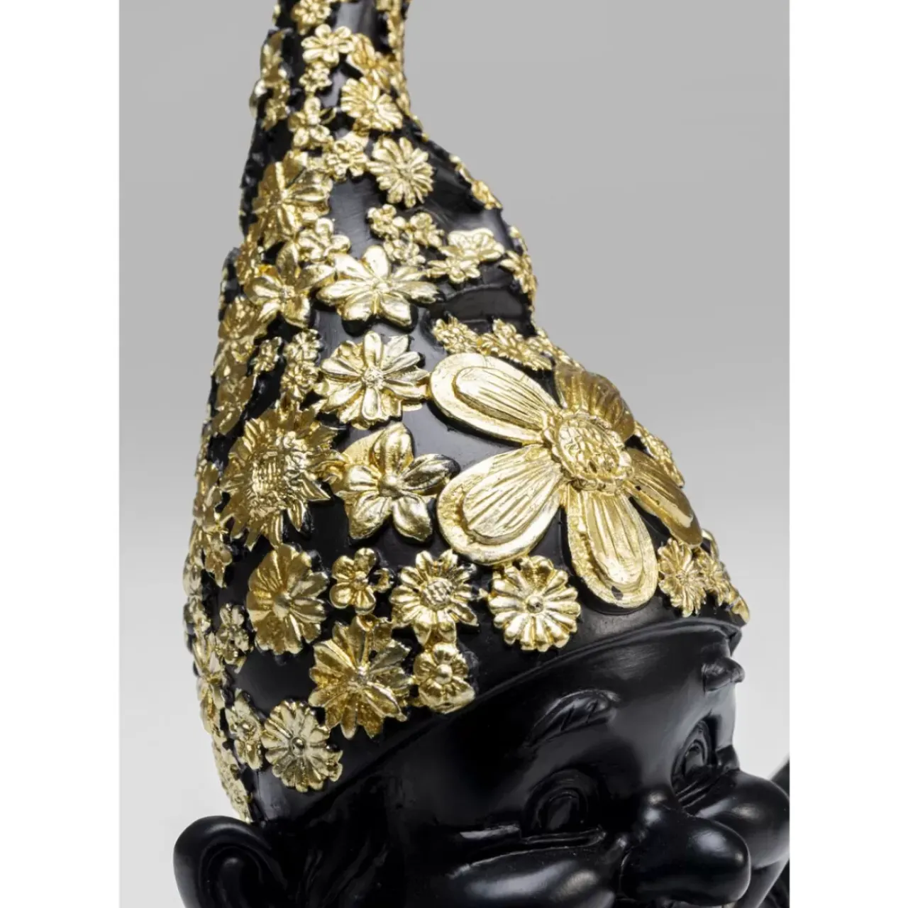 Deko & Geschenkartikel|KARE Design Deko Figur Zwerg Meditation Schwarz Gold 19