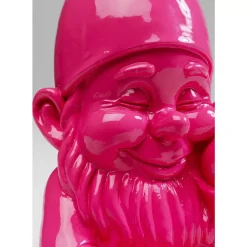 Deko & Geschenkartikel|KARE Design Deko Figur Zwerg Pink 21Cm