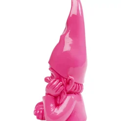 Deko & Geschenkartikel|KARE Design Deko Figur Zwerg Pink 21Cm