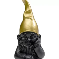 Deko & Geschenkartikel|KARE Design Deko Figur Zwerg Schwarz 21Cm