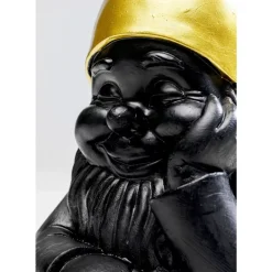 Deko & Geschenkartikel|KARE Design Deko Figur Zwerg Schwarz 21Cm